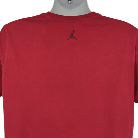 Jordan Big Boy Red Short Sleeve Logo Front T-shirt Size XL - Picture 5 of 9